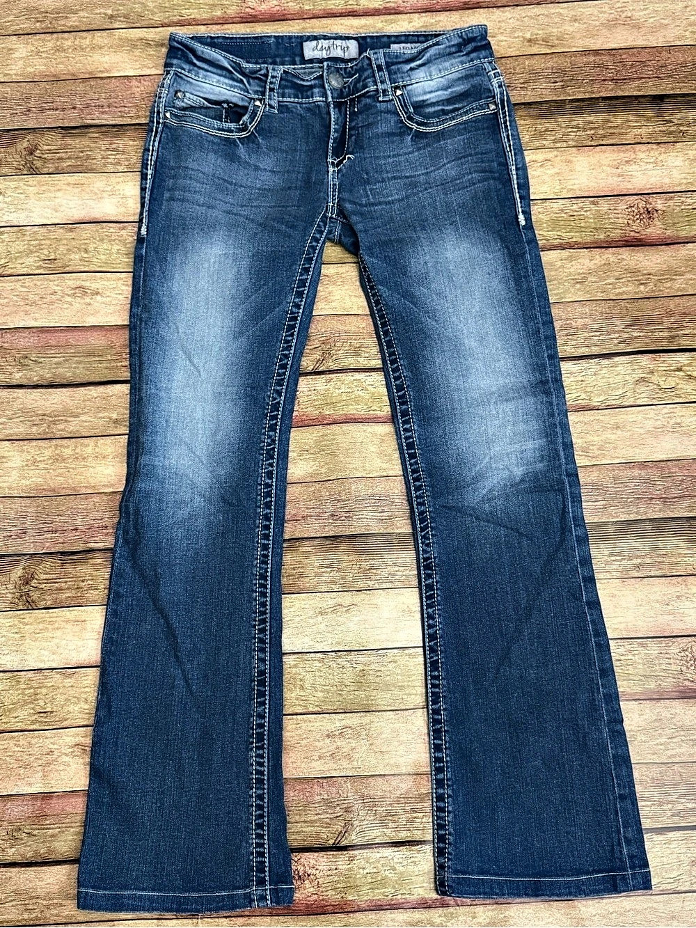 Daytrip  LEO BOOTCUT Jeans in Blue Waist 27L